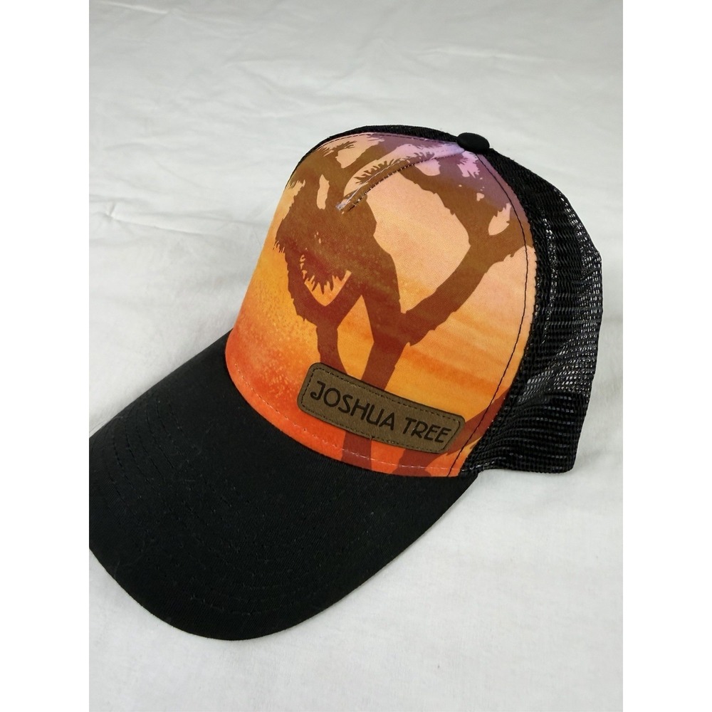 Ouray Joshua Tree Desert Sunset Graphic Trucker Hat Snapback OS